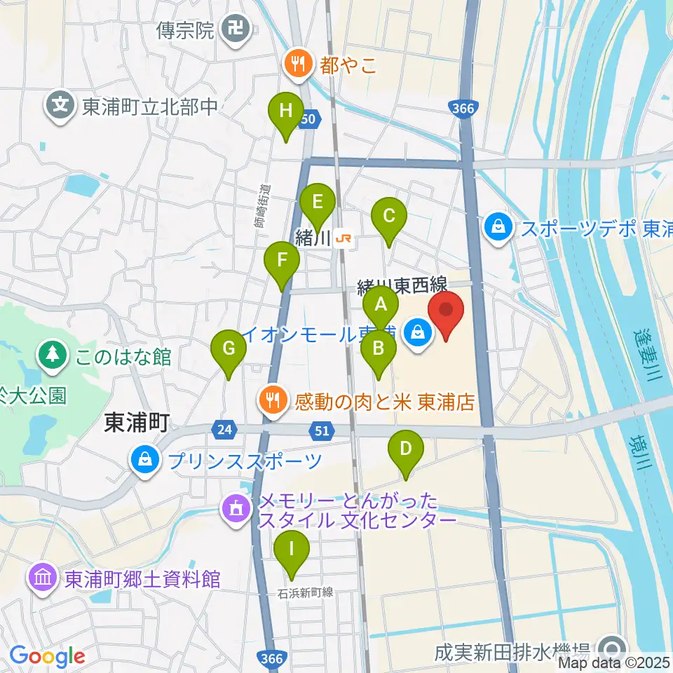 タワーレコード東浦店周辺の駐車場・コインパーキング一覧地図