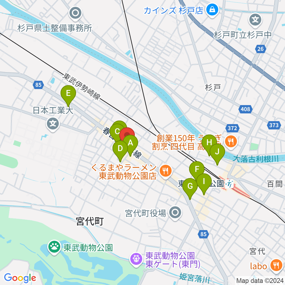 Art Lodge [Mojo:Moja]周辺の駐車場・コインパーキング一覧地図