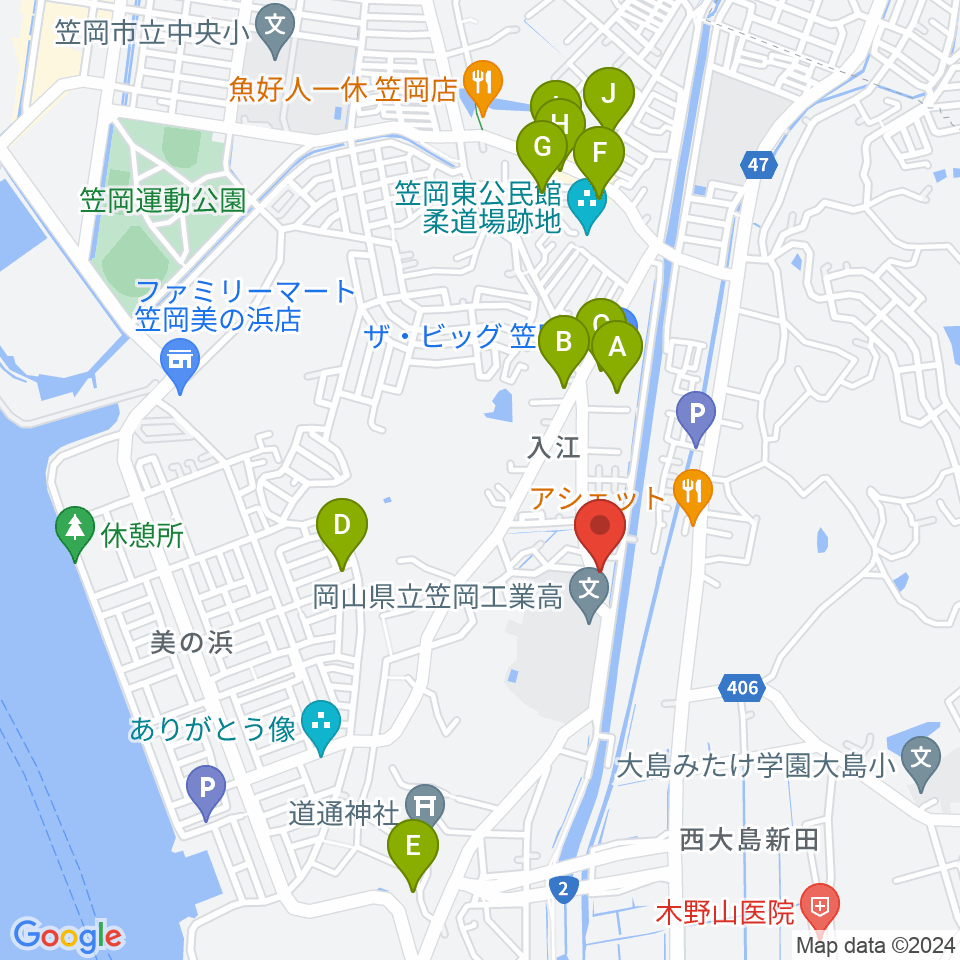 Sound Cafe樂遊周辺の駐車場・コインパーキング一覧地図