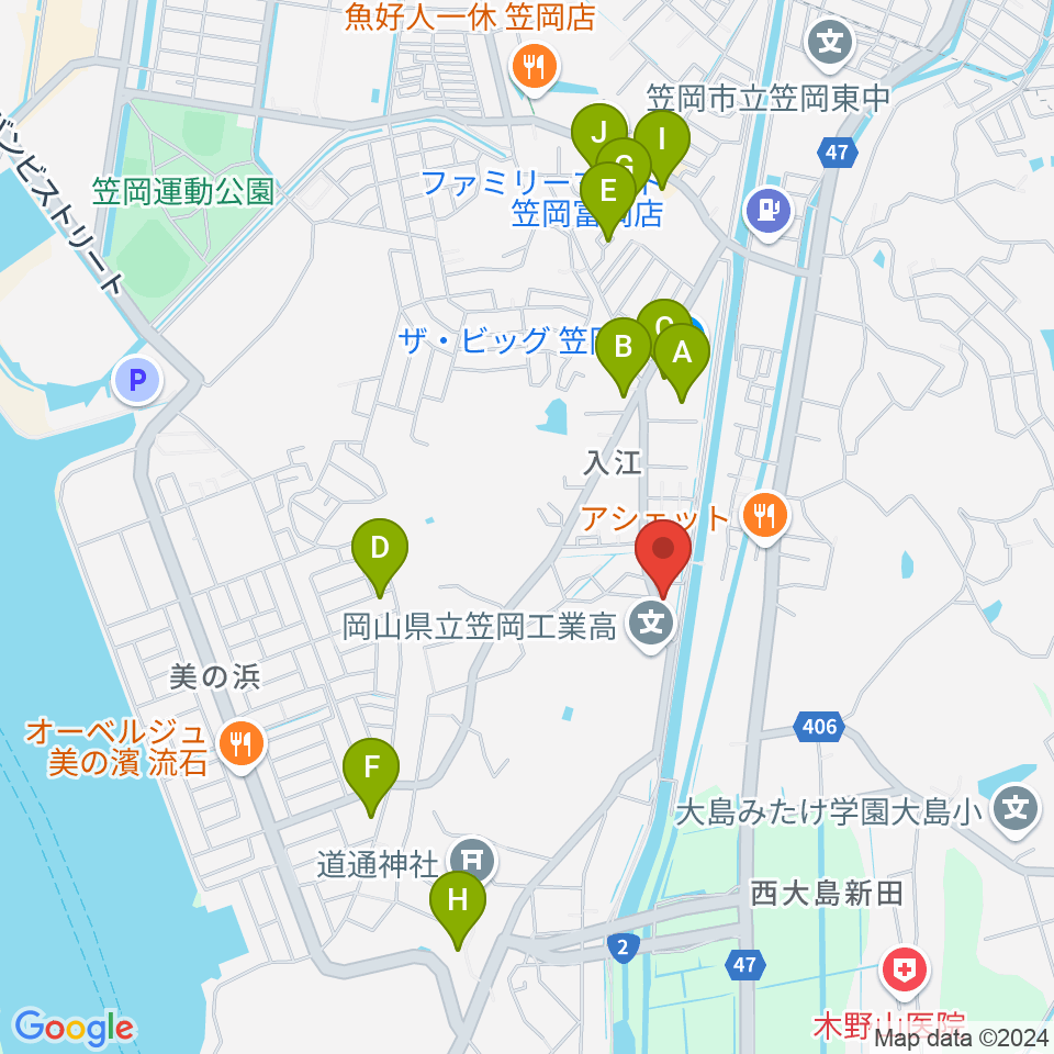 Sound Cafe樂遊周辺の駐車場・コインパーキング一覧地図