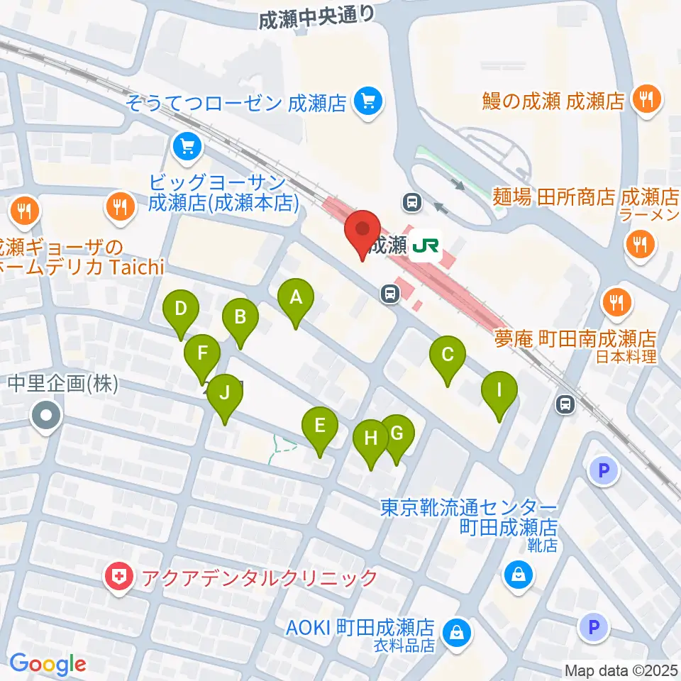 マ・シャンブル周辺の駐車場・コインパーキング一覧地図