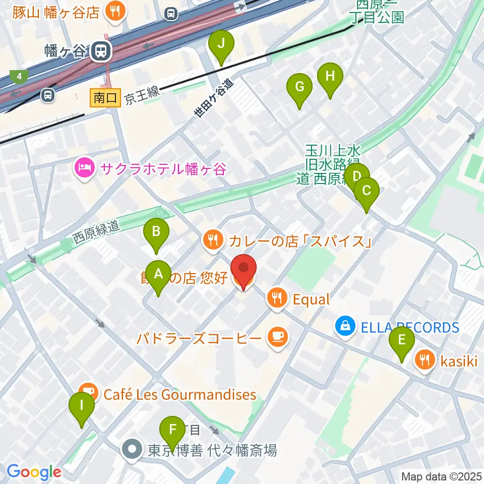 幡ヶ谷CLUB HEAVY SICK周辺の駐車場・コインパーキング一覧地図