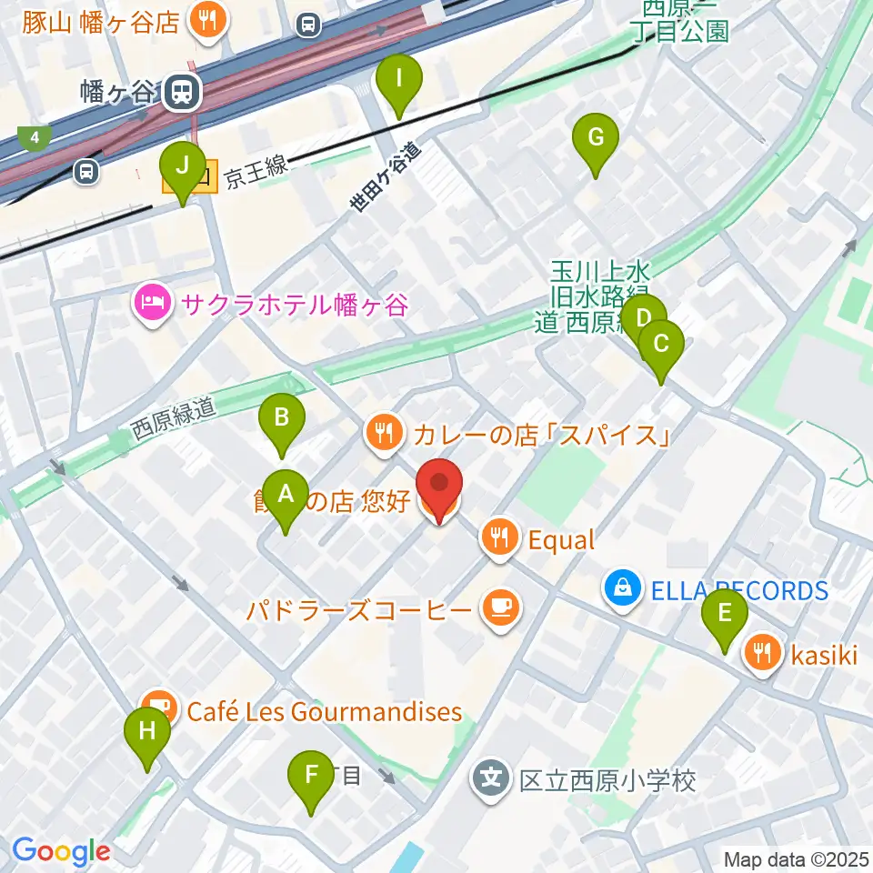 幡ヶ谷CLUB HEAVY SICK周辺の駐車場・コインパーキング一覧地図