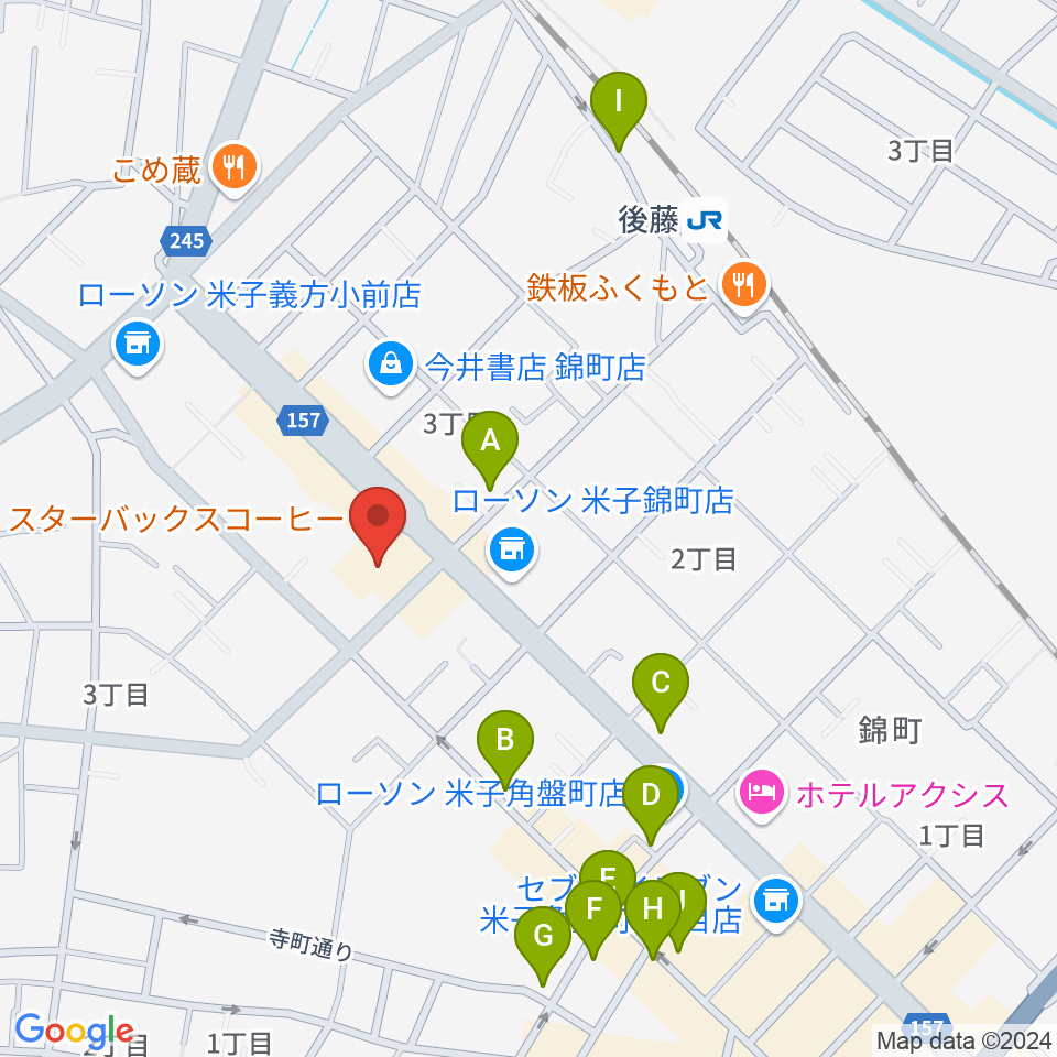 TSUTAYA 角盤町店周辺の駐車場・コインパーキング一覧地図