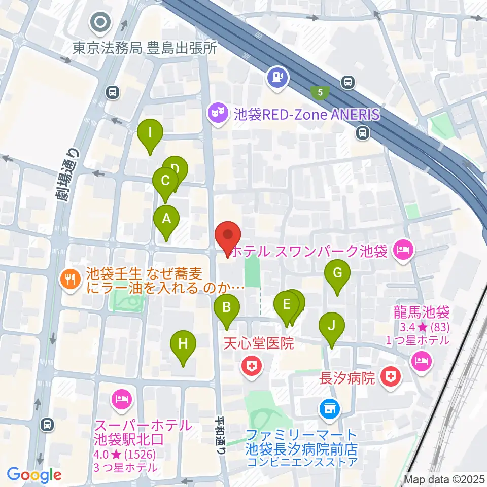 SOMETHIN' Jazz Club周辺の駐車場・コインパーキング一覧地図