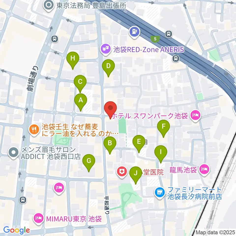 SOMETHIN' Jazz Club周辺の駐車場・コインパーキング一覧地図