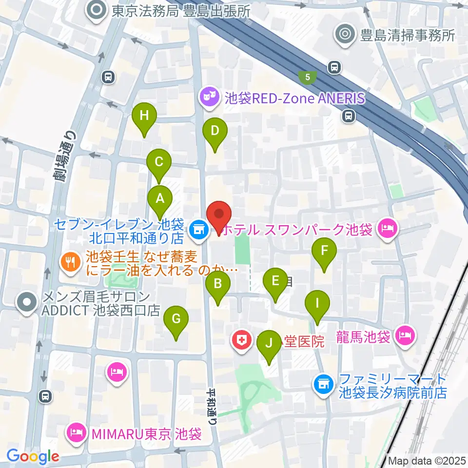 SOMETHIN' Jazz Club周辺の駐車場・コインパーキング一覧地図