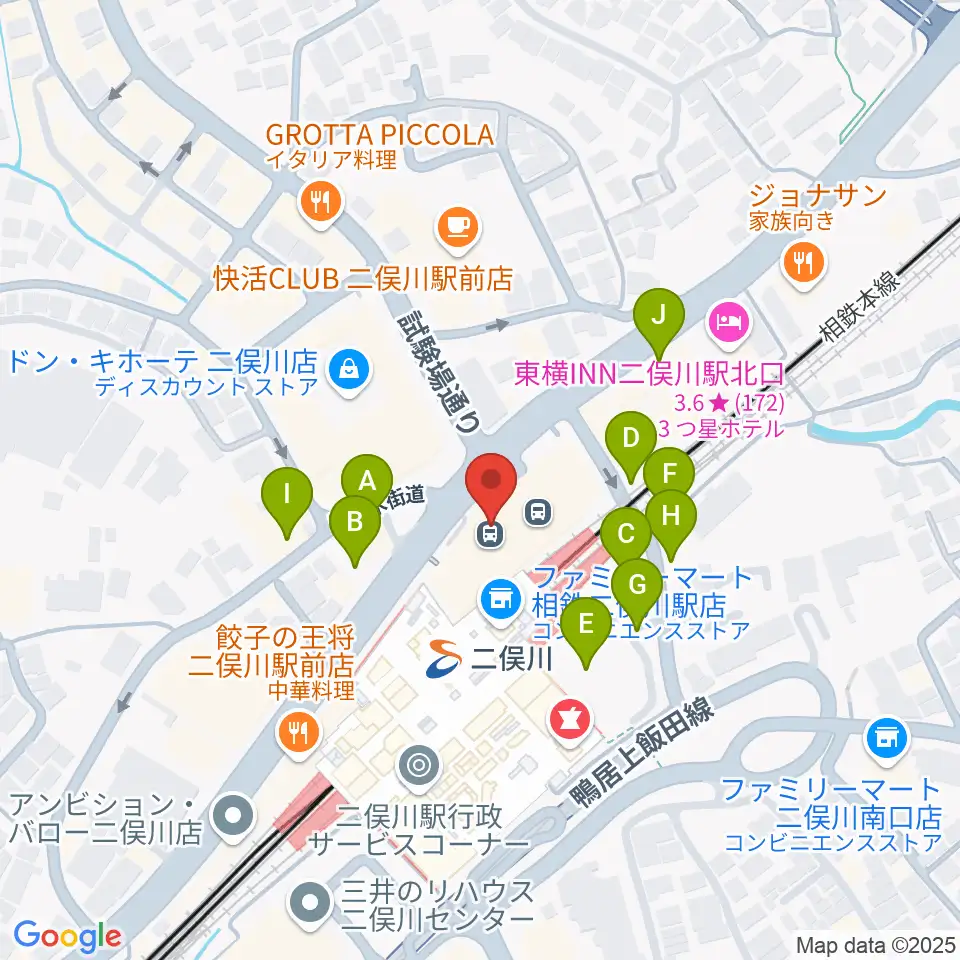 横浜市旭区民文化センターサンハート周辺の駐車場・コインパーキング一覧地図