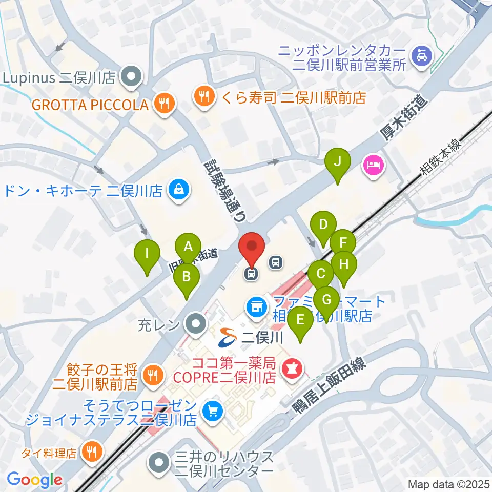 横浜市旭区民文化センターサンハート周辺の駐車場・コインパーキング一覧地図