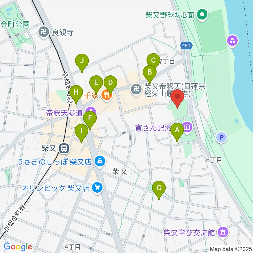 山本亭周辺の駐車場・コインパーキング一覧地図