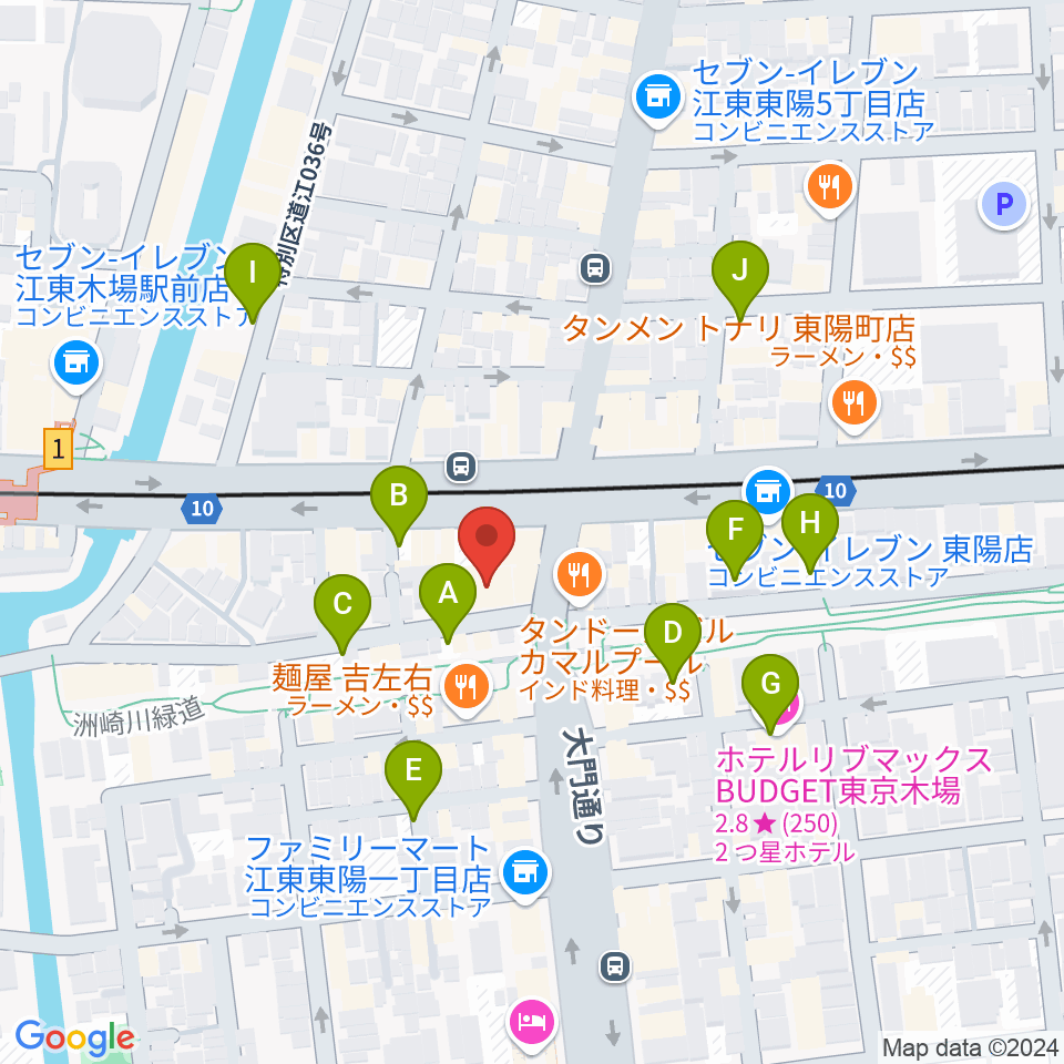 U.S.A. Live PUB if周辺の駐車場・コインパーキング一覧地図