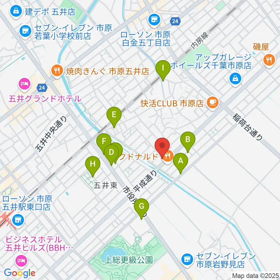 あいカルチャー周辺の駐車場・コインパーキング一覧地図