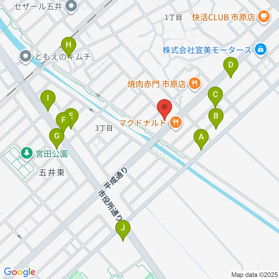 あいカルチャー周辺の駐車場・コインパーキング一覧地図