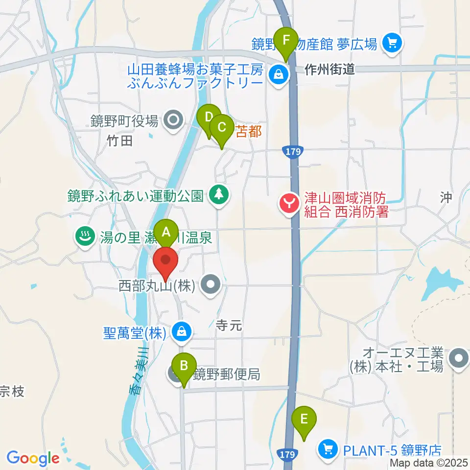 森の工房周辺の駐車場・コインパーキング一覧地図