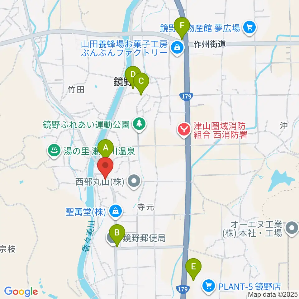 森の工房周辺の駐車場・コインパーキング一覧地図