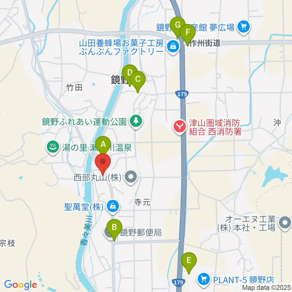 森の工房周辺の駐車場・コインパーキング一覧地図