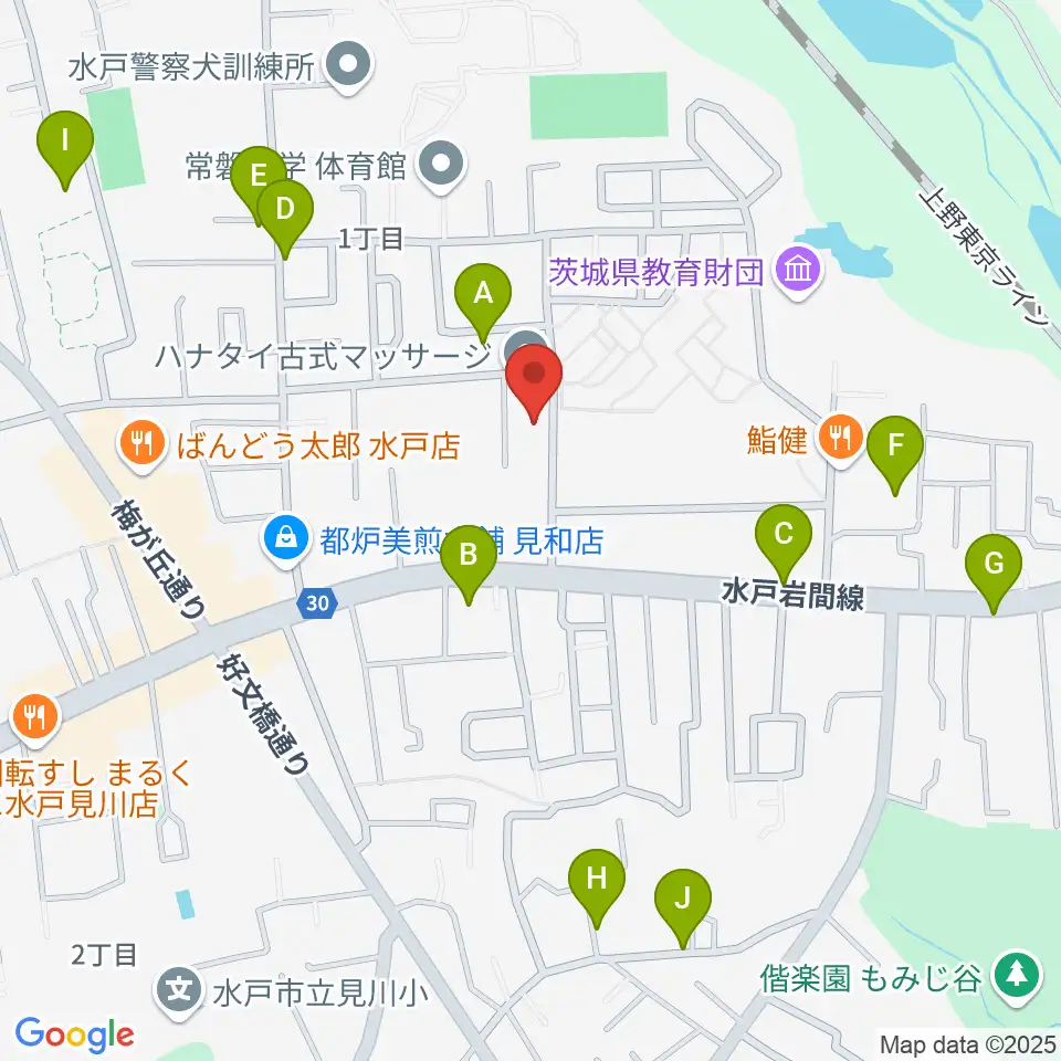 マルカート音楽教室周辺の駐車場・コインパーキング一覧地図