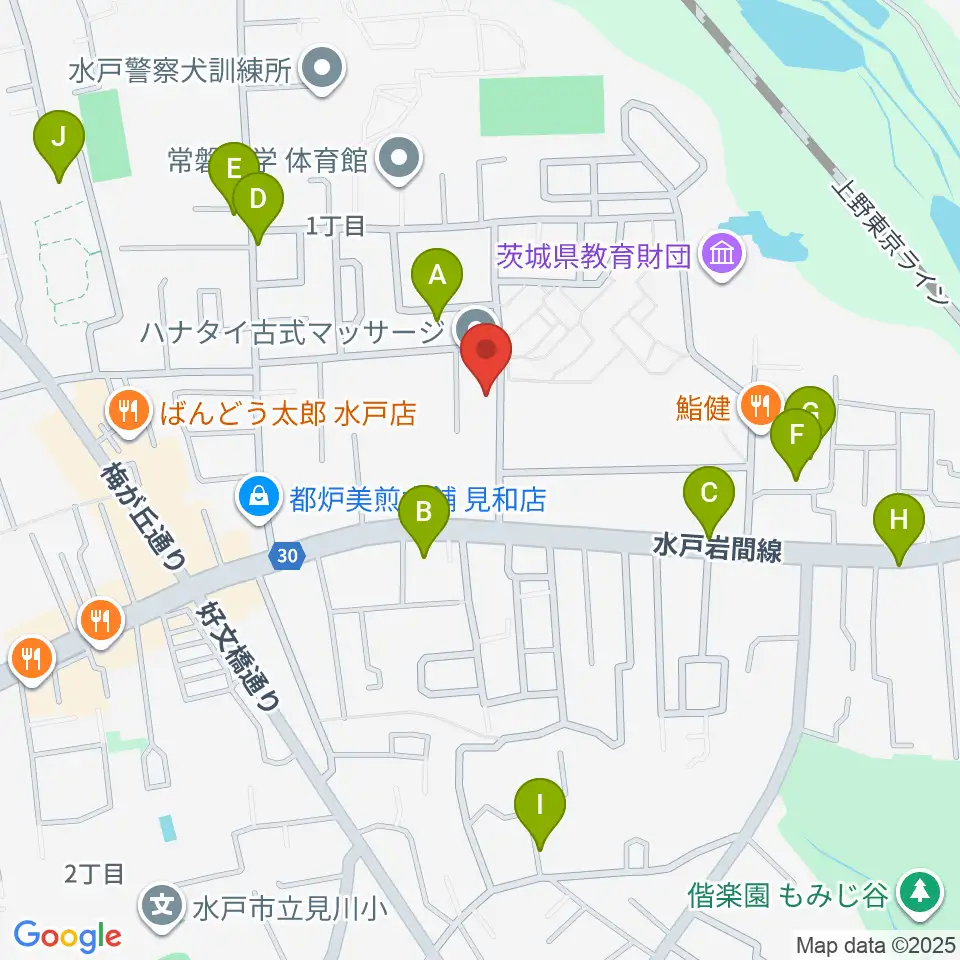 マルカート音楽教室周辺の駐車場・コインパーキング一覧地図