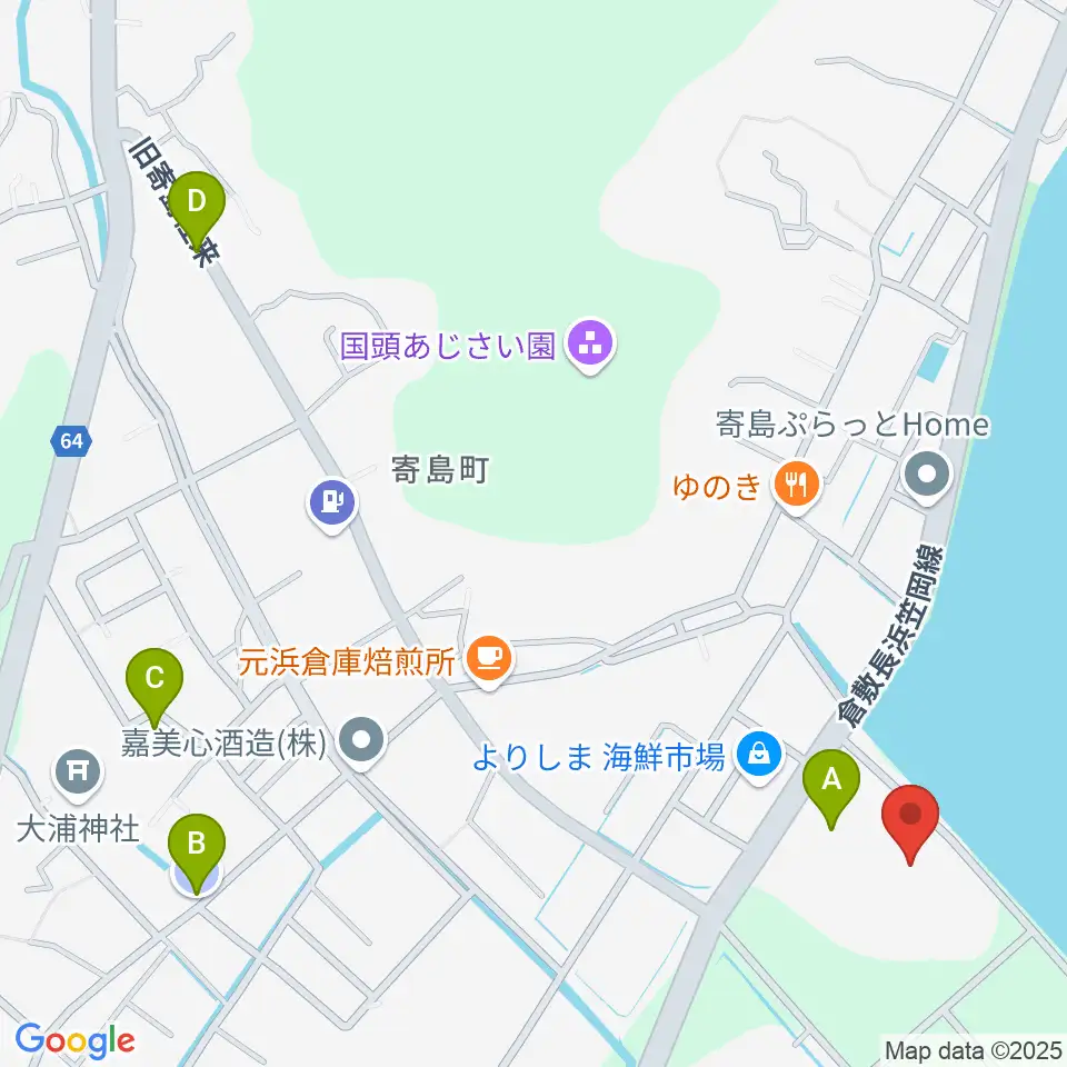 ふれあい交流館サンパレア周辺の駐車場・コインパーキング一覧地図