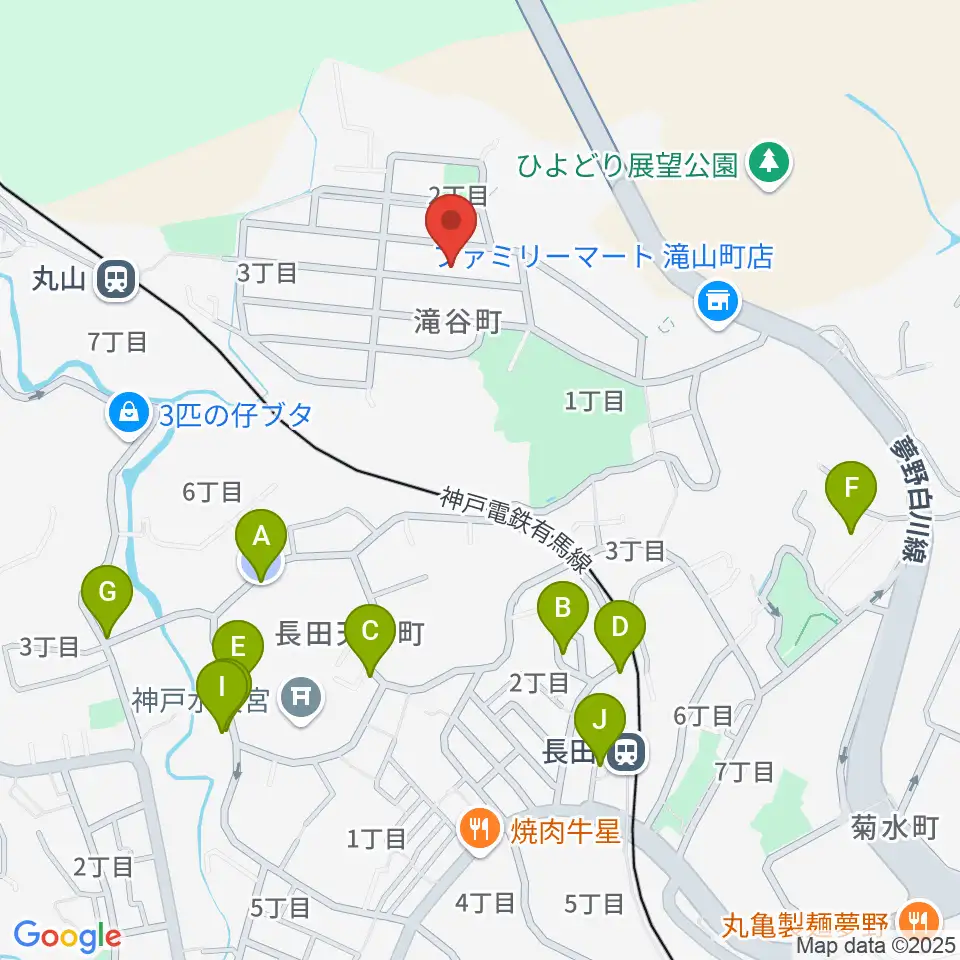 アコースティック工房Heaven周辺の駐車場・コインパーキング一覧地図