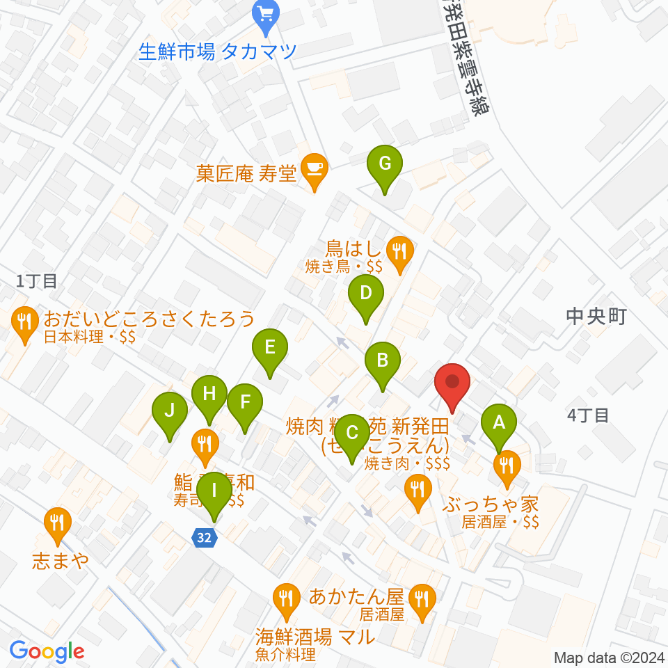 SHOWBEN小僧周辺の駐車場・コインパーキング一覧地図