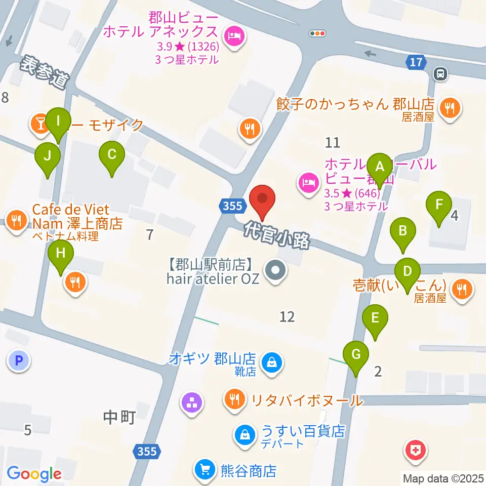 studio tissue★box周辺の駐車場・コインパーキング一覧地図