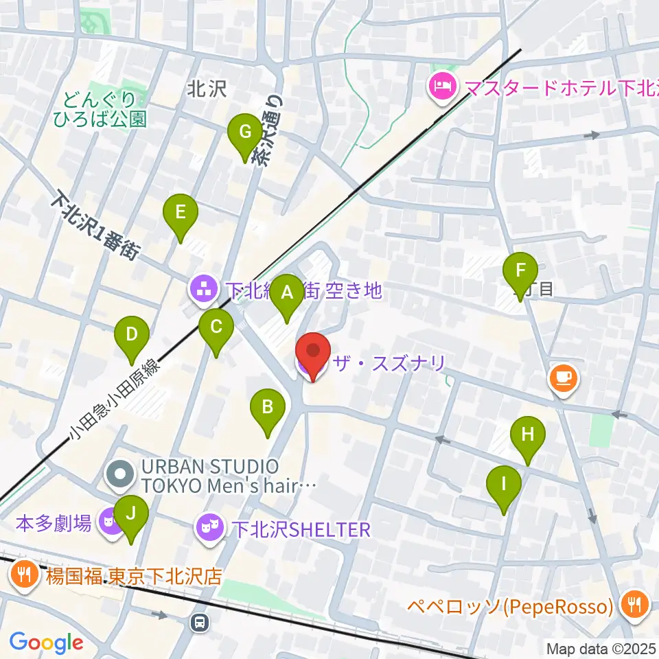 シアター711周辺の駐車場・コインパーキング一覧地図