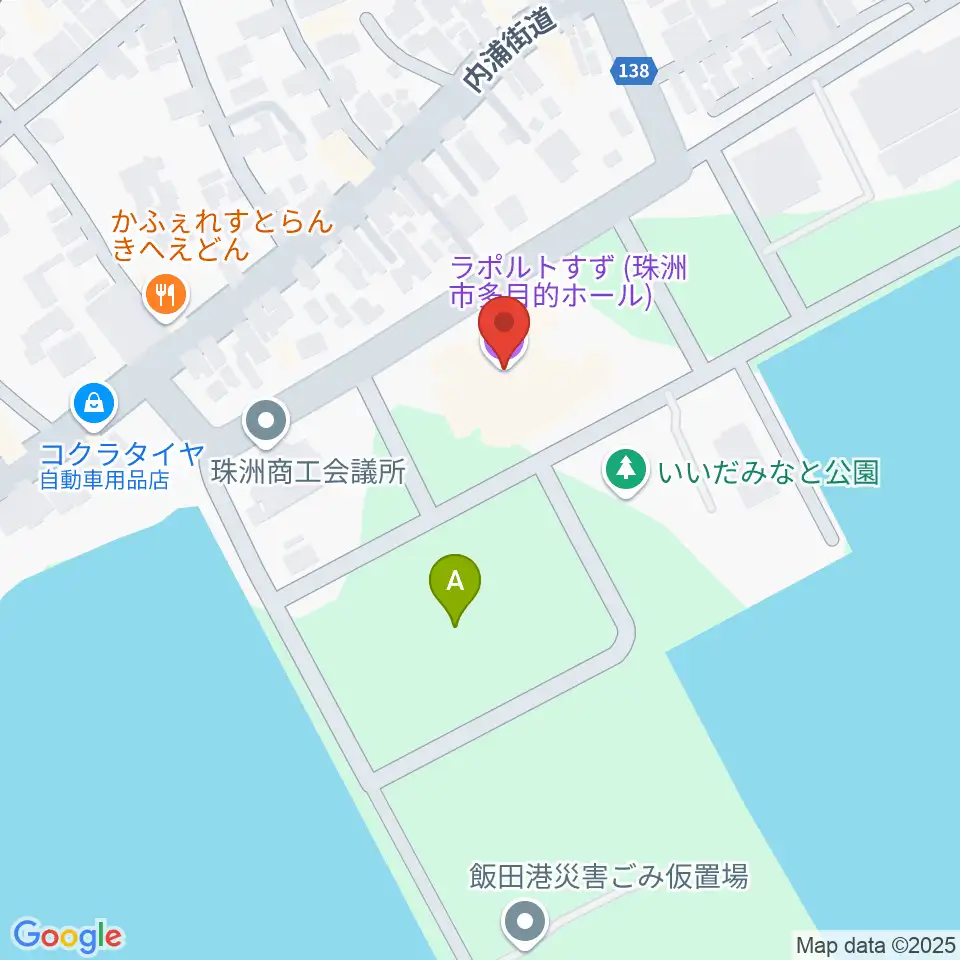 ラポルトすず周辺の駐車場・コインパーキング一覧地図