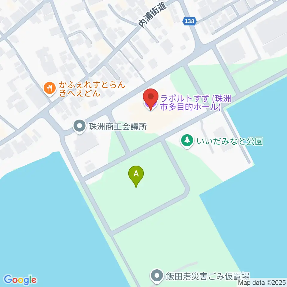 ラポルトすず周辺の駐車場・コインパーキング一覧地図