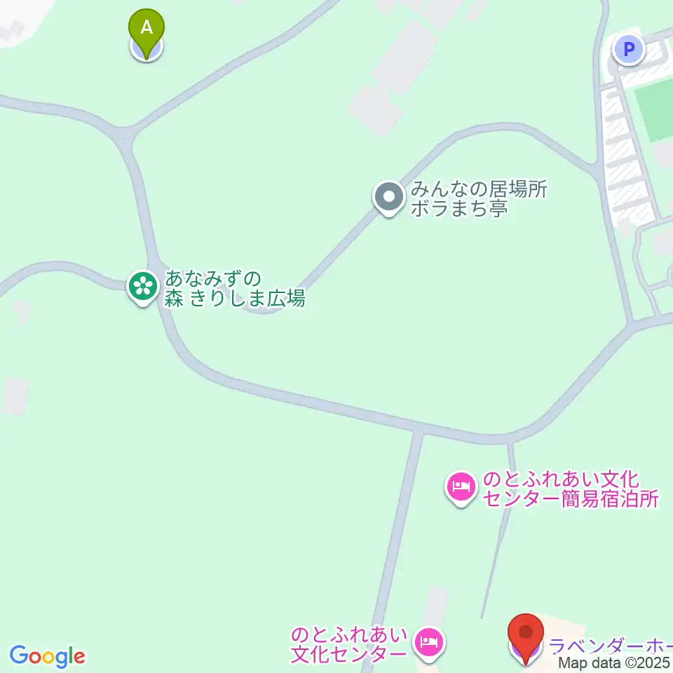のとふれあい文化センター周辺の駐車場・コインパーキング一覧地図