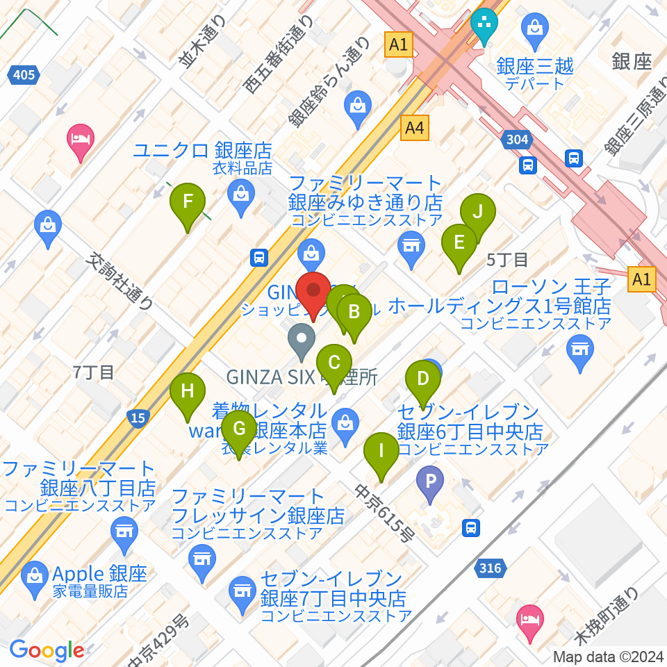 観世能楽堂周辺の駐車場・コインパーキング一覧地図