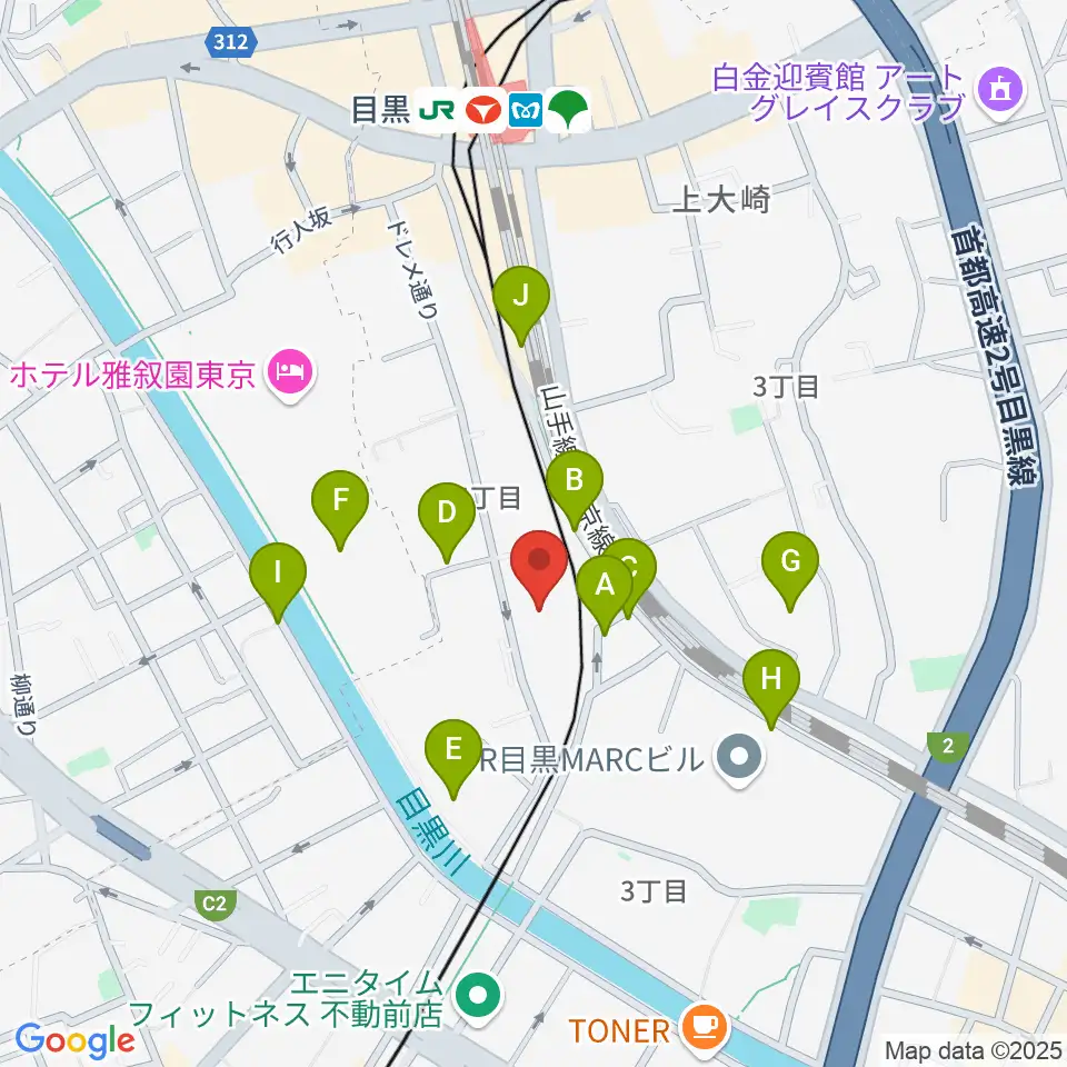 喜多能楽堂周辺の駐車場・コインパーキング一覧地図