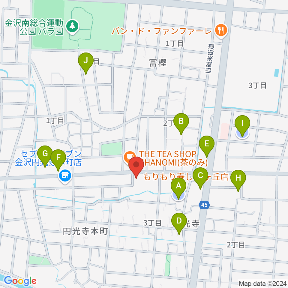 ミュージックベースエクストリーム周辺の駐車場・コインパーキング一覧地図