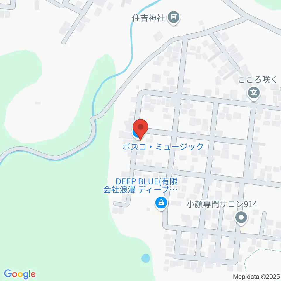 BOSCO MUSIC周辺の駐車場・コインパーキング一覧地図