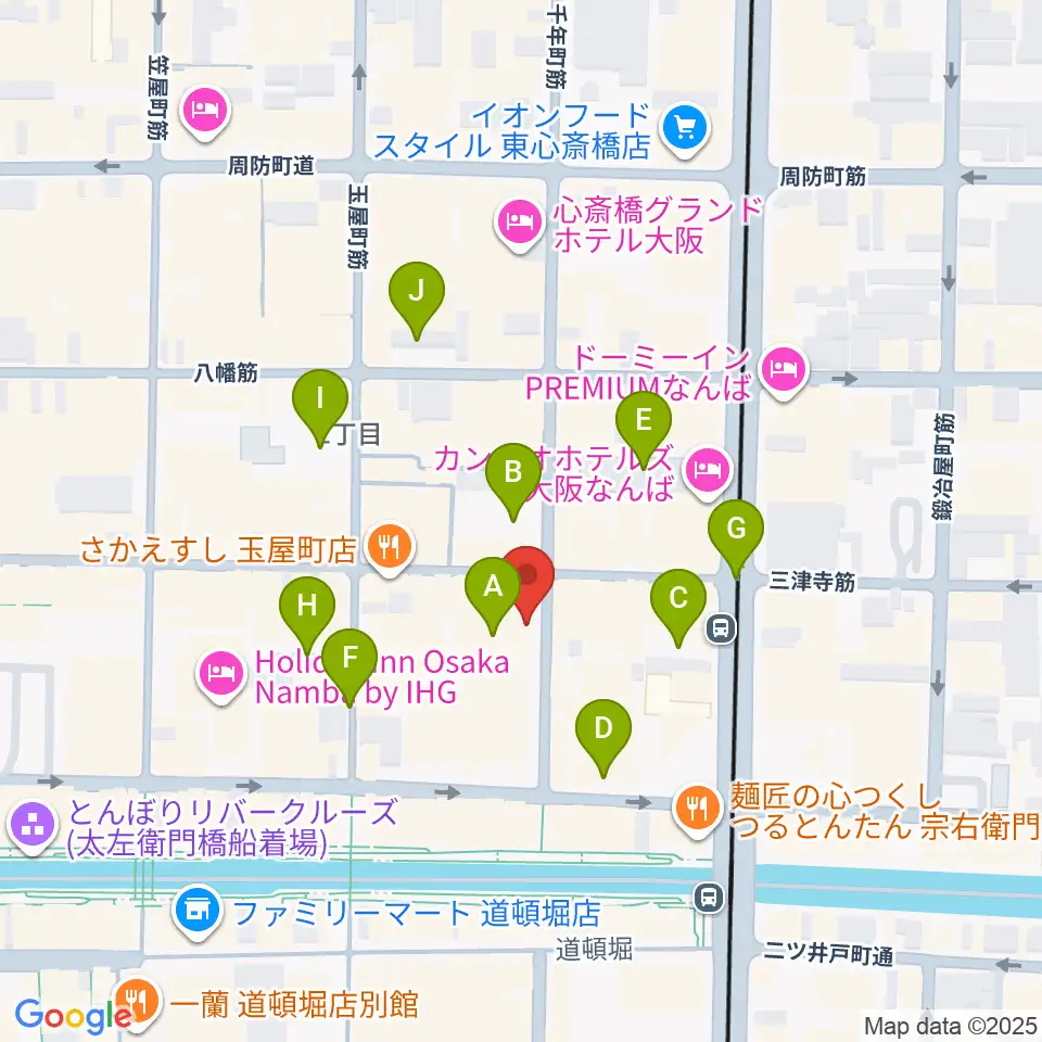 ロフトプラスワン・ウエスト周辺の駐車場・コインパーキング一覧地図