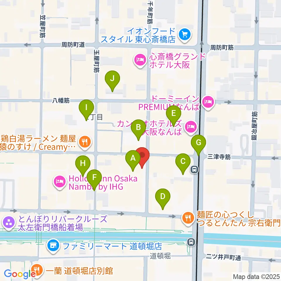 ロフトプラスワン・ウエスト周辺の駐車場・コインパーキング一覧地図