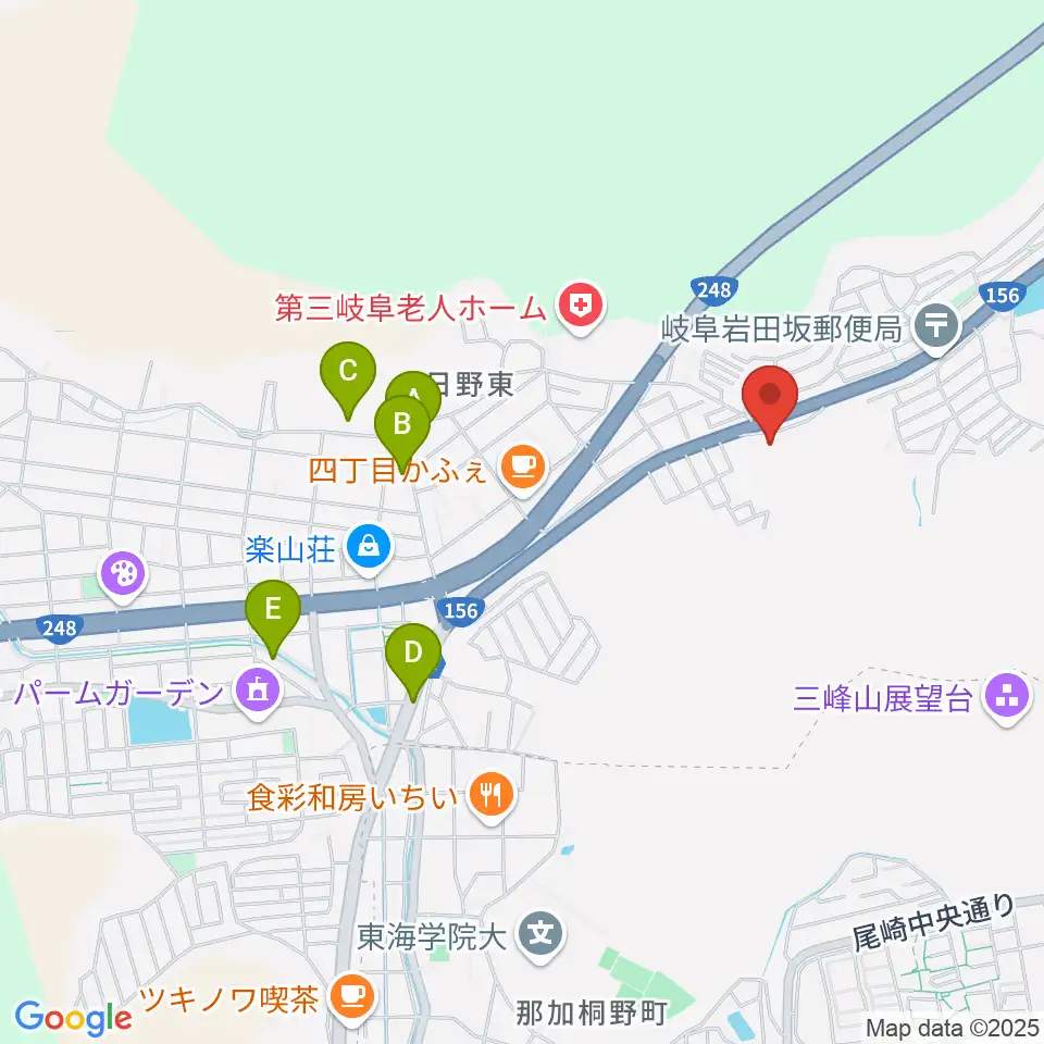 Loveless周辺の駐車場・コインパーキング一覧地図