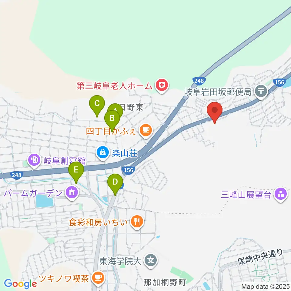 Loveless周辺の駐車場・コインパーキング一覧地図