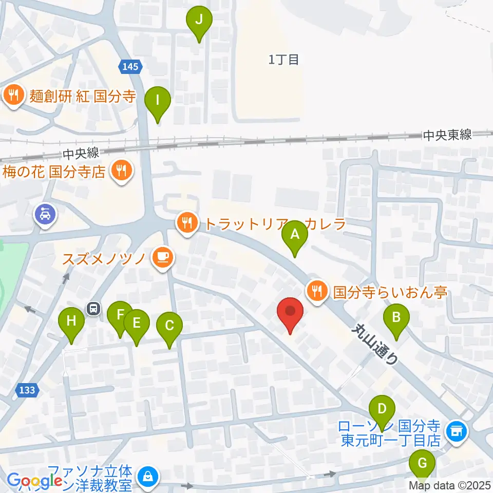 ギター屋funk ojisan周辺の駐車場・コインパーキング一覧地図