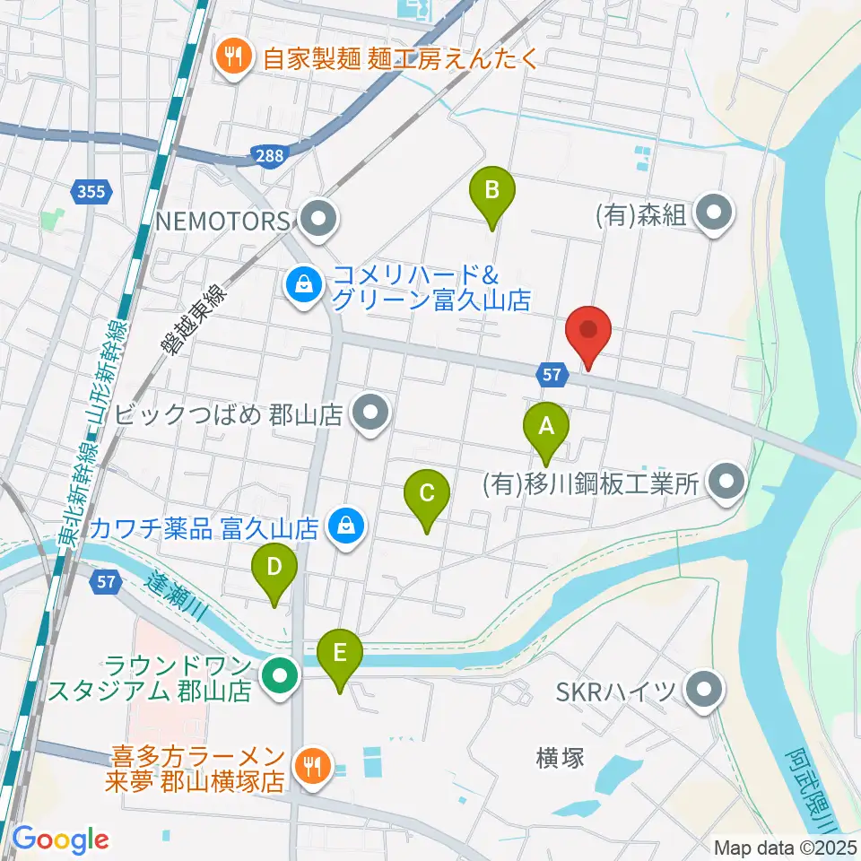 STUDIO WIN周辺の駐車場・コインパーキング一覧地図