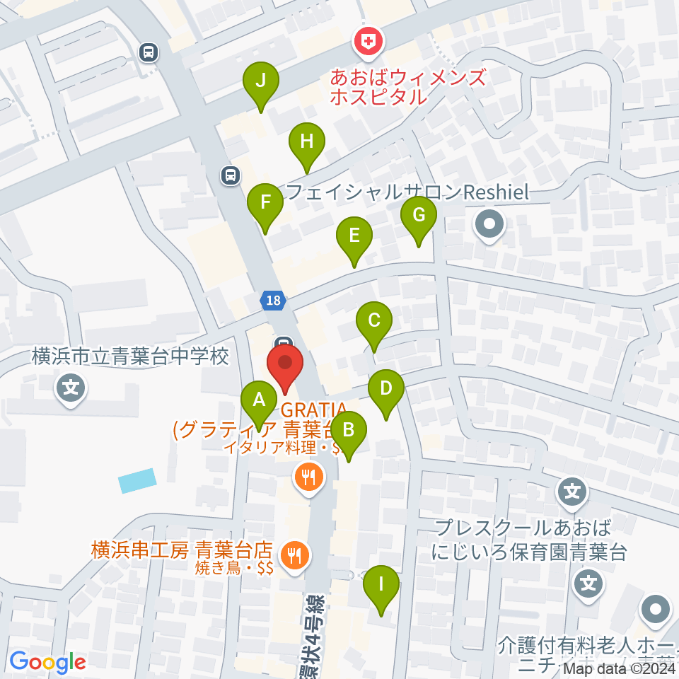 Tomo音楽教室周辺の駐車場・コインパーキング一覧地図