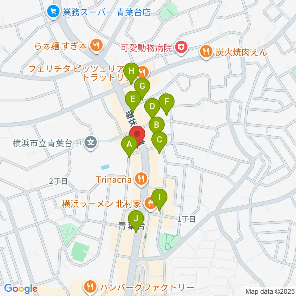 Tomo音楽教室周辺の駐車場・コインパーキング一覧地図