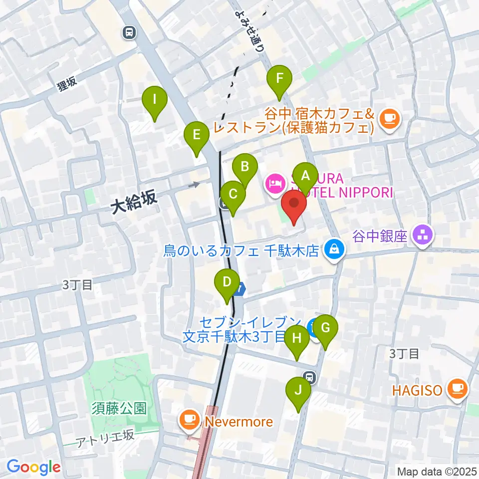 サミーミュージックワールド周辺の駐車場・コインパーキング一覧地図