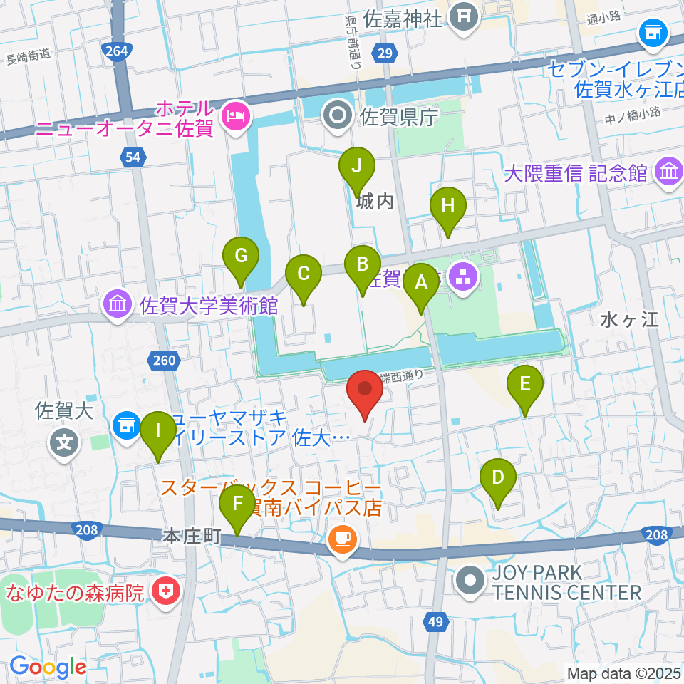 いはらのりこ ピアノ＆リトミック教室周辺の駐車場・コインパーキング一覧地図