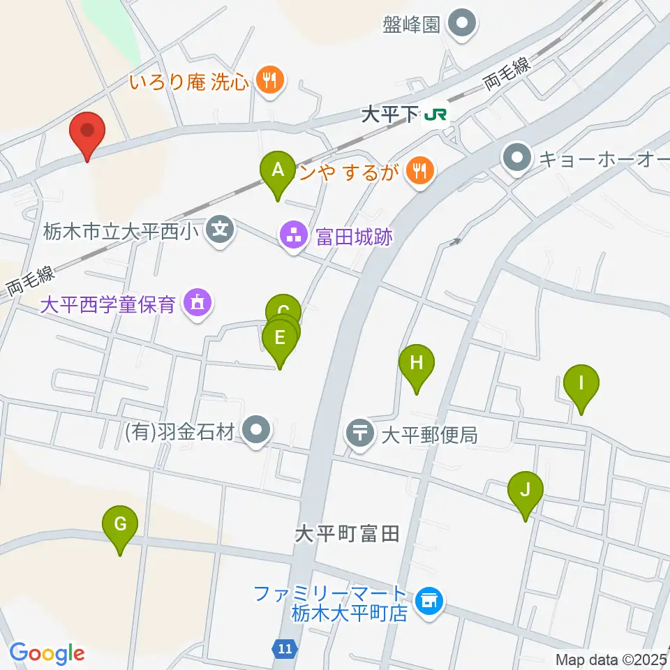 ビータギタラーズ周辺の駐車場・コインパーキング一覧地図