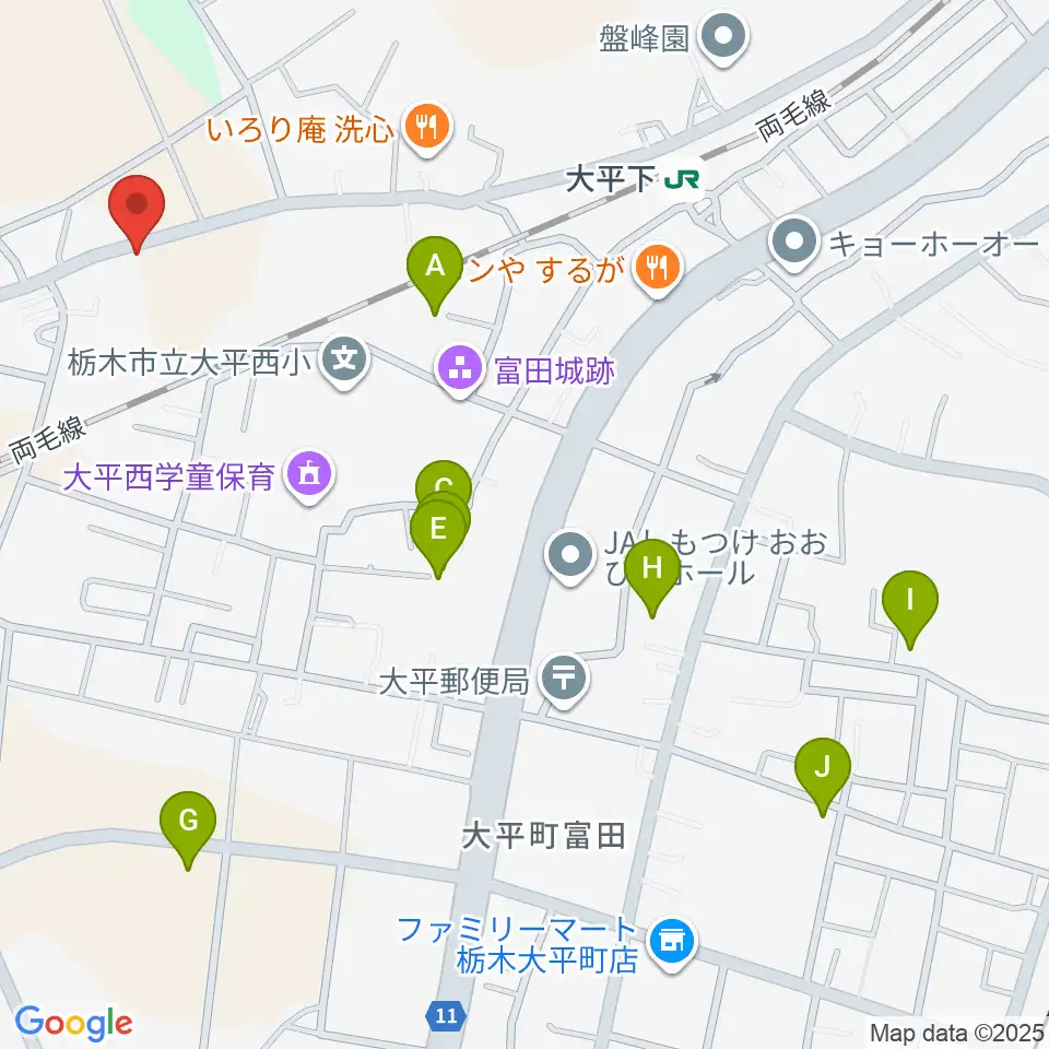 ビータギタラーズ周辺の駐車場・コインパーキング一覧地図