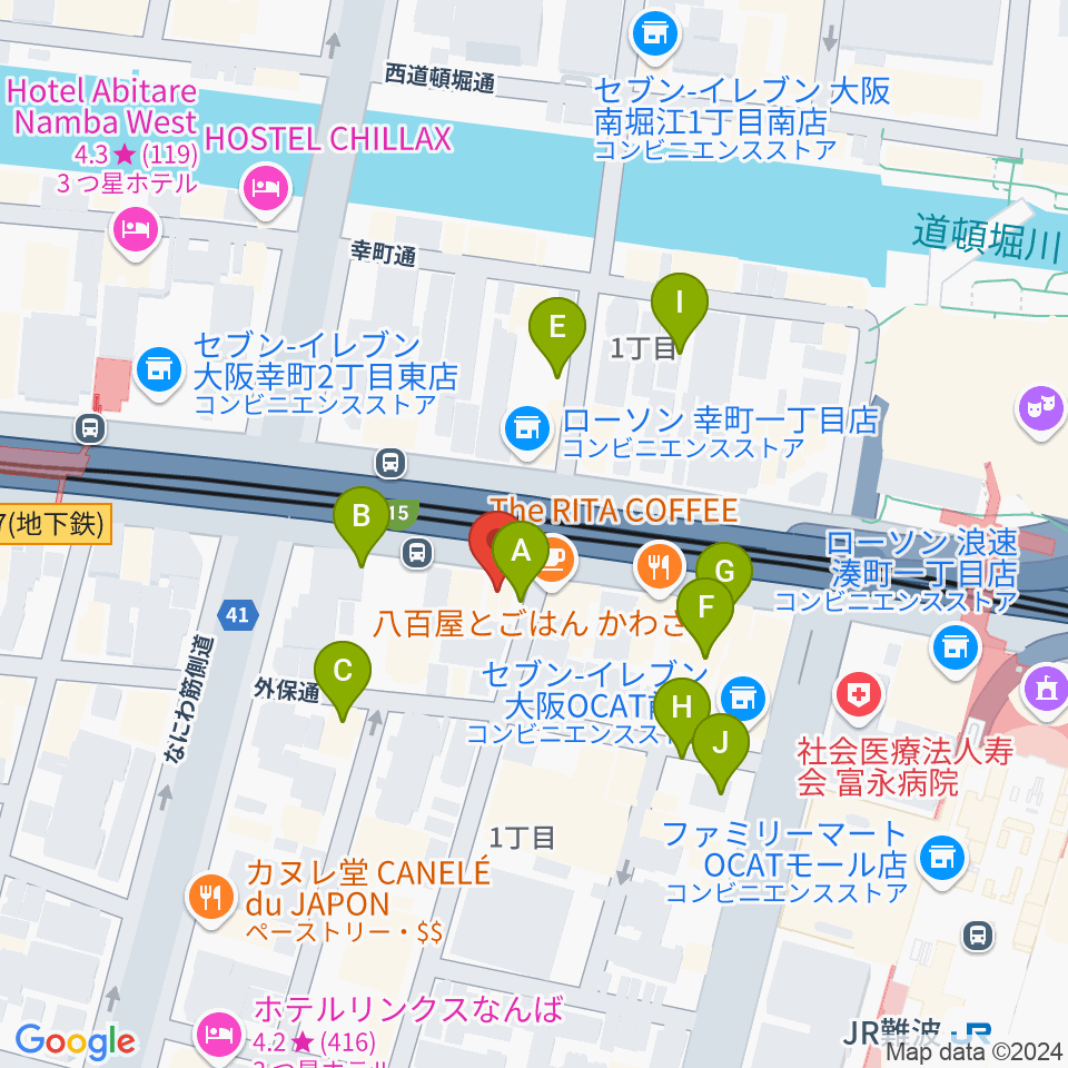 Drum&Bass Records周辺の駐車場・コインパーキング一覧地図