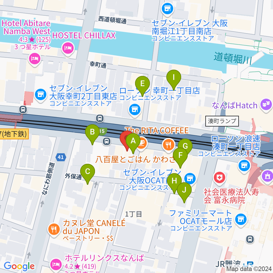 Drum&Bass Records周辺の駐車場・コインパーキング一覧地図