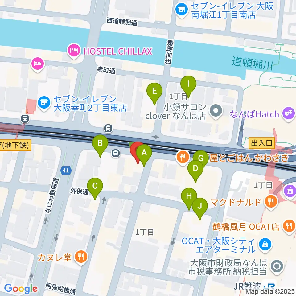 Drum&Bass Records周辺の駐車場・コインパーキング一覧地図