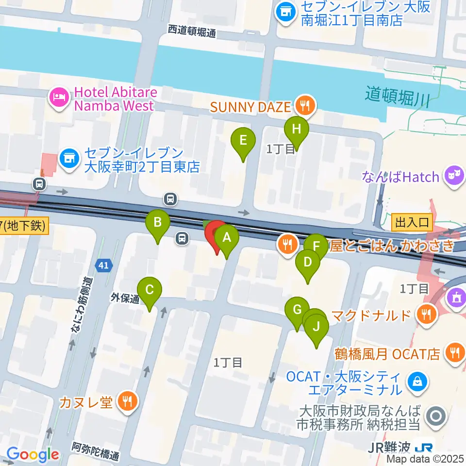 Drum&Bass Records周辺の駐車場・コインパーキング一覧地図